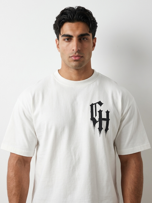 Men Oversized Shirt | Gymhawk. MMA Crime Scene.