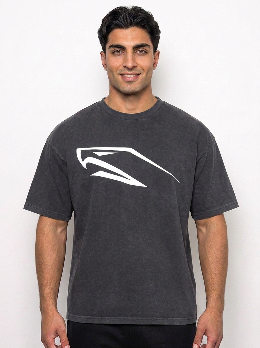 Men Oversized Shirt | Gymhawk. Hawk.