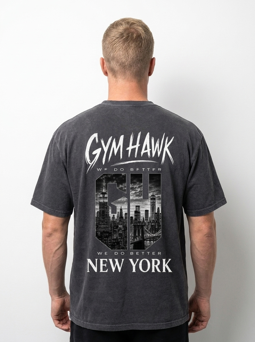 Men Oversized Shirt | Gymhawk. New York.