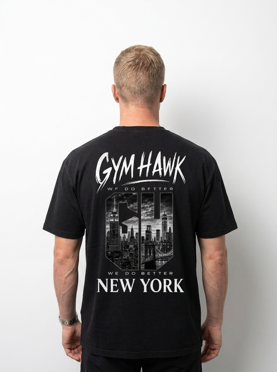 Men Oversized Shirt | Gymhawk. New York.