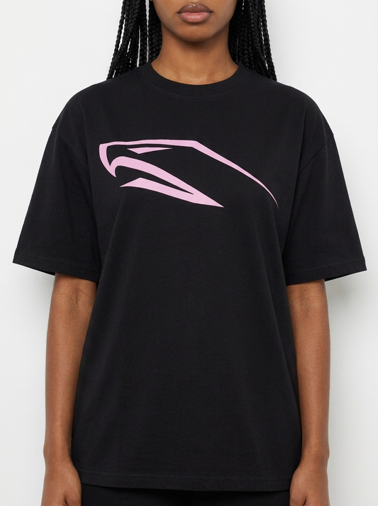 Women Oversized Shirt | Gymhawk. Pink Pressure.