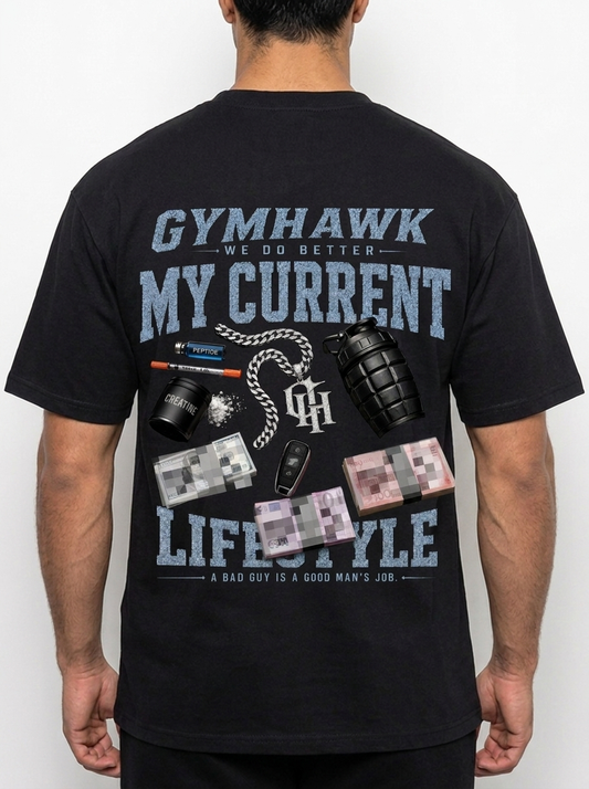 Men Oversized Pump Cover | Gymhawk. Current Lifestyle.