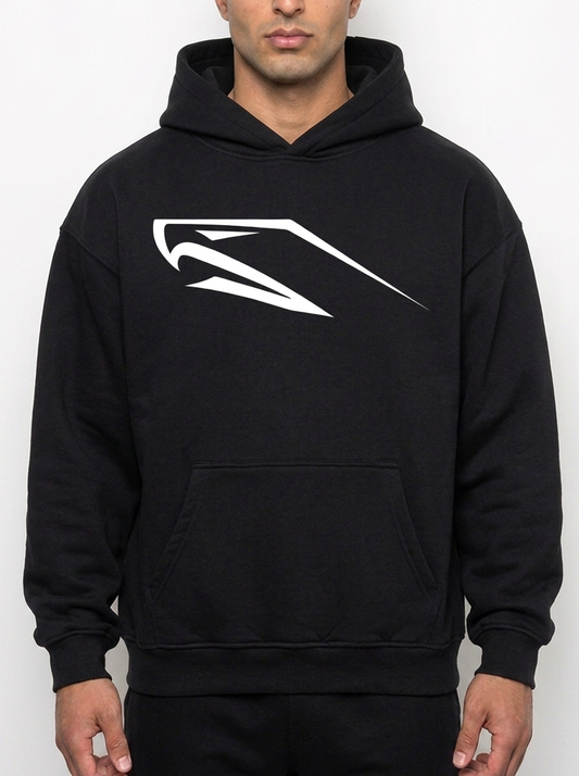 Men Oversized Hoodie | Gymhawk. Teddy. Million Dollar pump.
