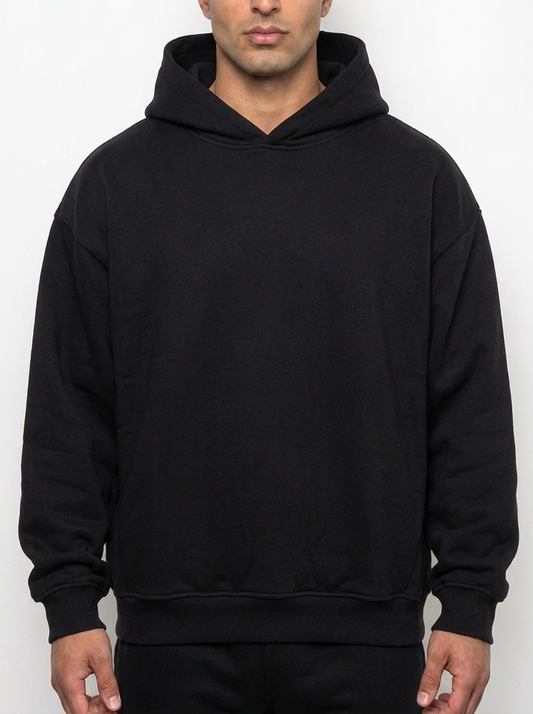 Men Oversized Zipper Hoodie | Gymhawk. Private Standard.