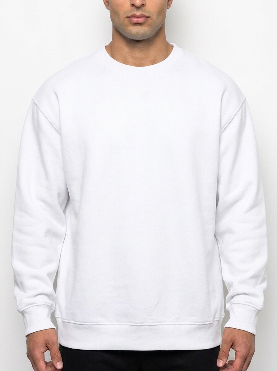 Men Premium Organic Sweatshirt | Gymhawk. Teddy. Mood doesn't matter.