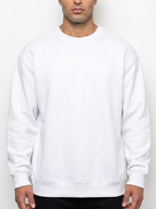 Men Premium Organic Sweatshirt | Gymhawk. Teddy. Mood doesn't matter.