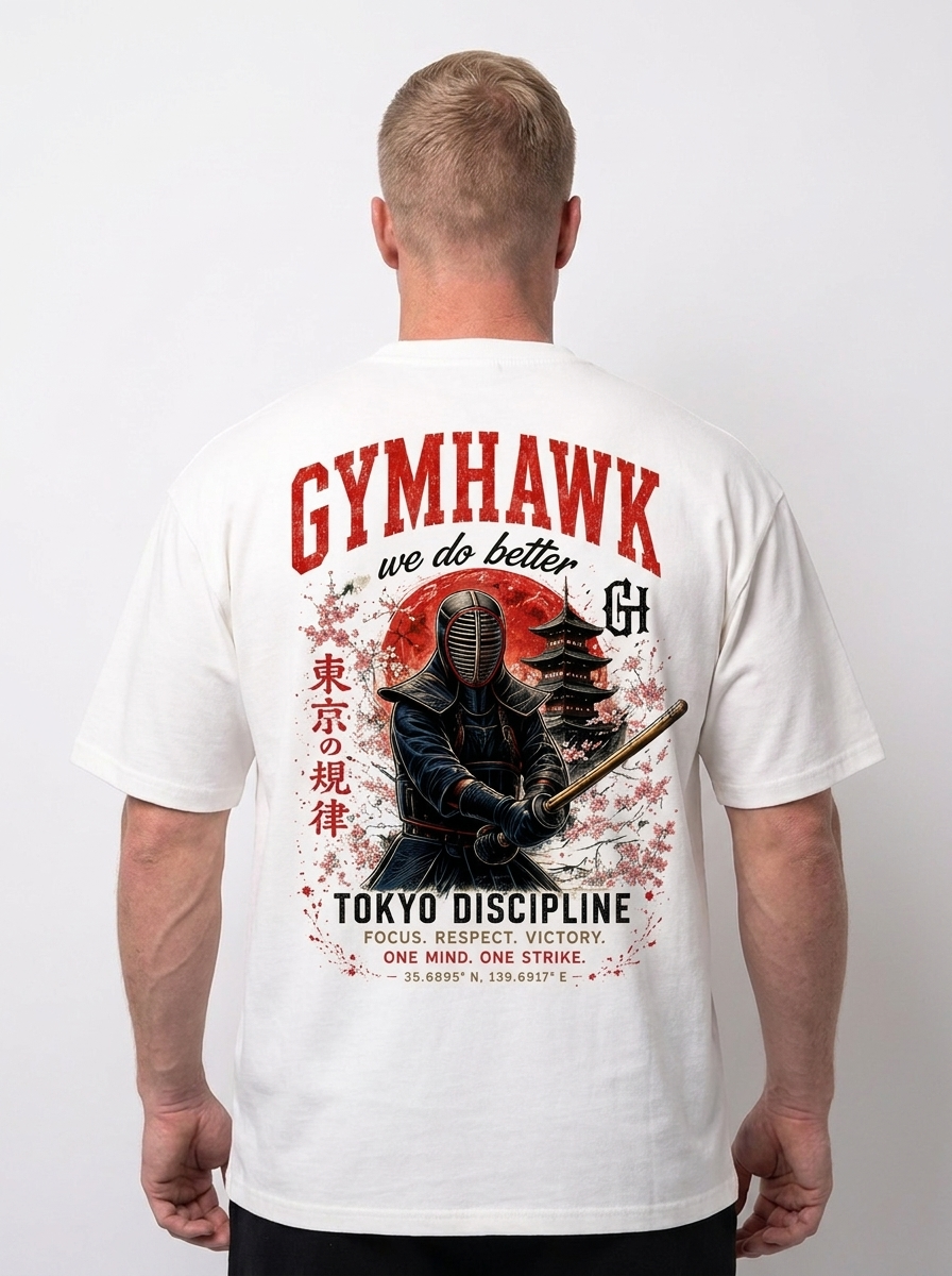 Mens Oversized Pump Cover | Kendo.Focus.Respect.Victory.