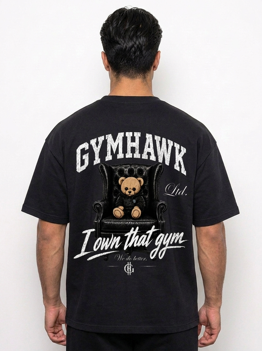 Men Oversized Pump Cover | Gymhawk. Teddy. I own that gym.