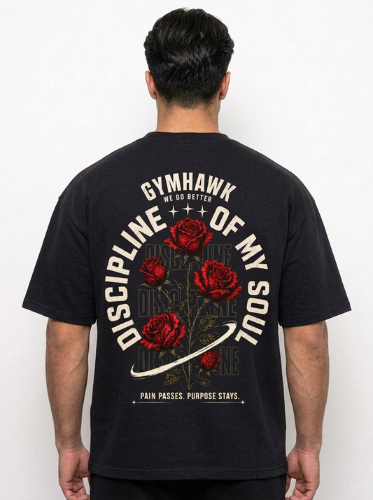 Men Oversized Pump Cover| Discipline of my Soul.