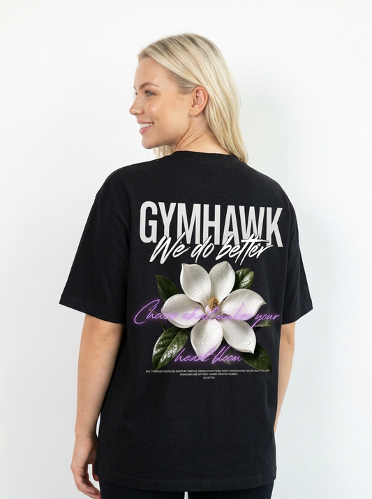 Women Oversized Shirt | Chose what makes your heart bloom