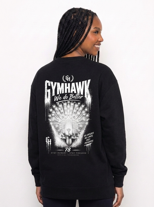 Women Classic Sweatshirt | Gymhawk. Beauty Within.