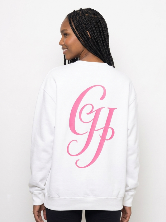 Women Classic Sweatshirt | Gymhawk. Classy monogram