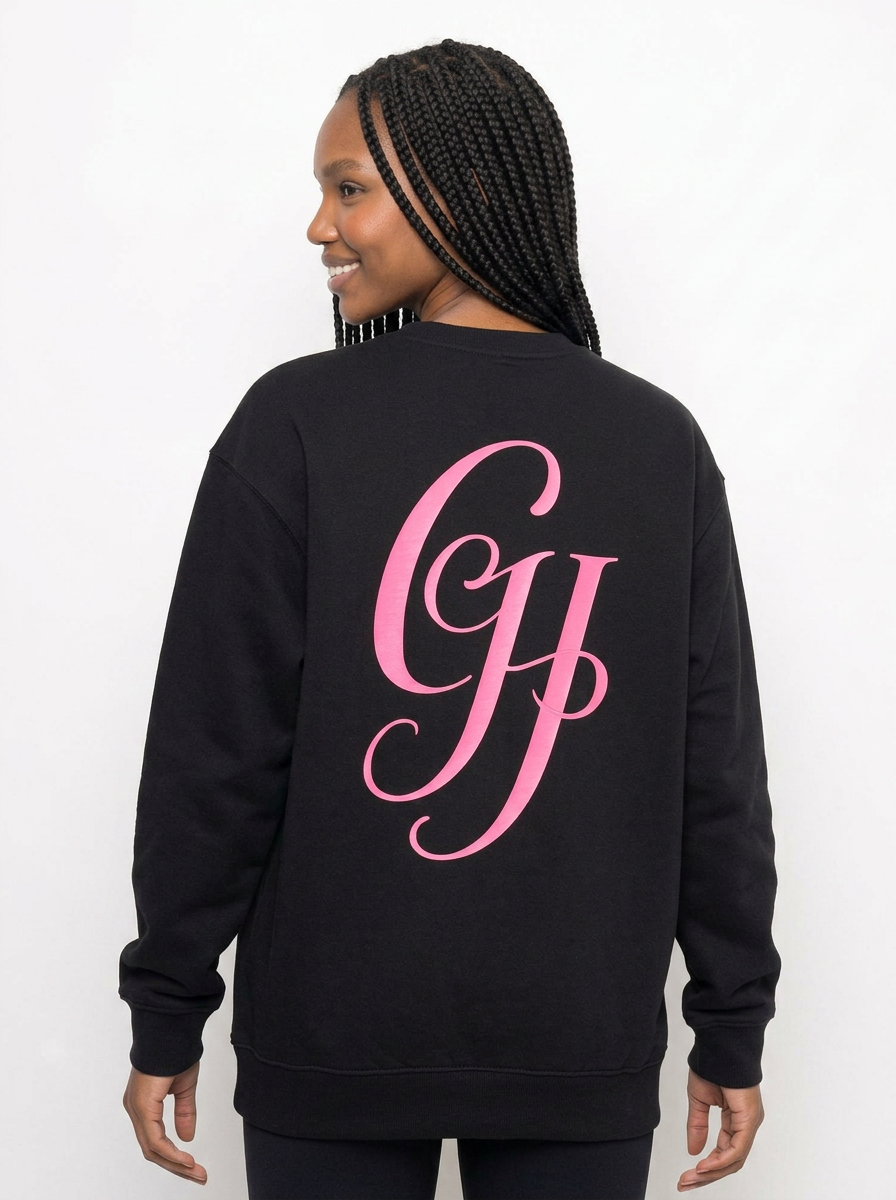 Women Classic Sweatshirt | Gymhawk. Classy monogram