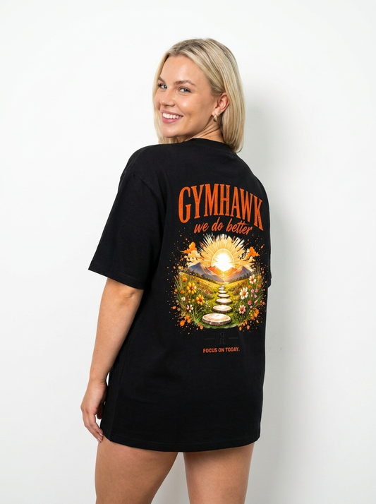Women Oversized Shirt | Gymhawk. Focus on today.