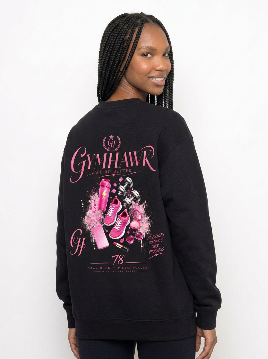 Women Classic Sweatshirt | Gymhawk. Girls Stuff.