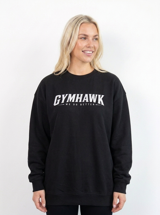 Women Classic Sweatshirt | Gymhawk. Pretty Face. Heavy Plates.