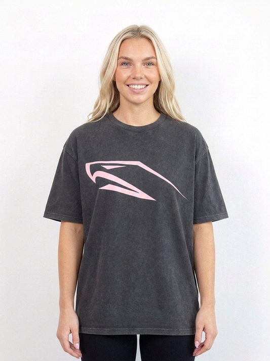 Women Oversized Shirt | Gymhawk. Pink Wrapped Teddy. GymCall