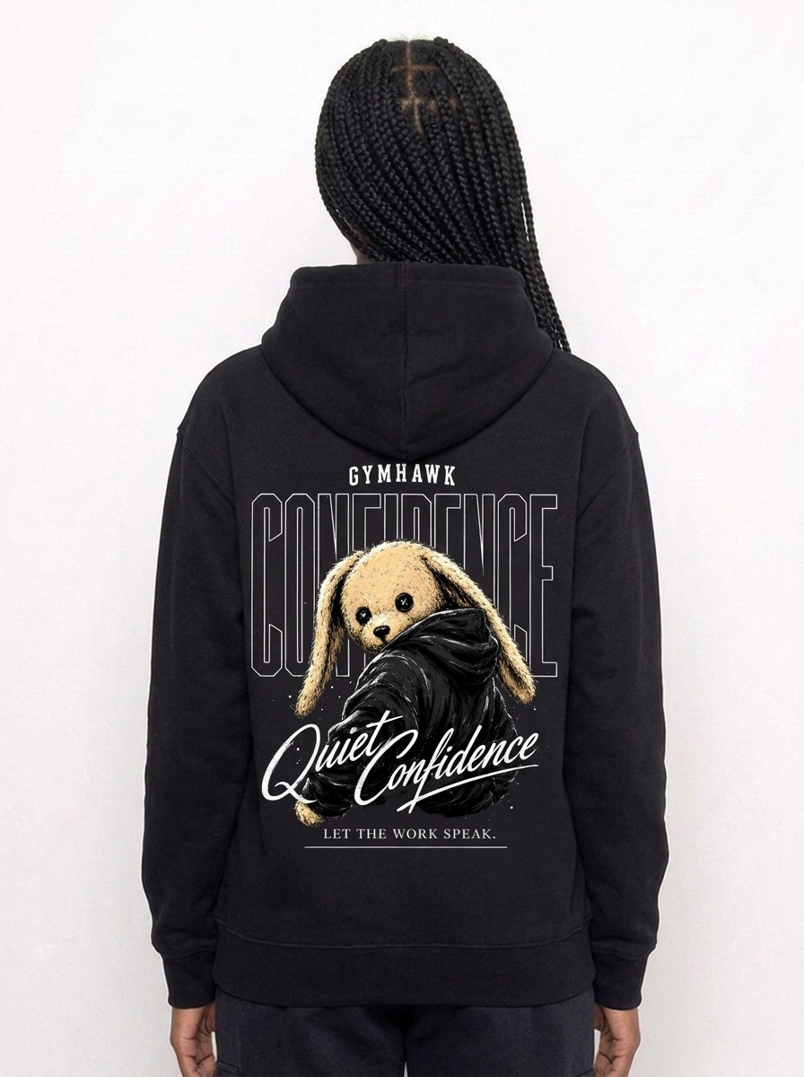 Women Classic Hoodie | Gymhawk. Bunny. Quiet Confidence.