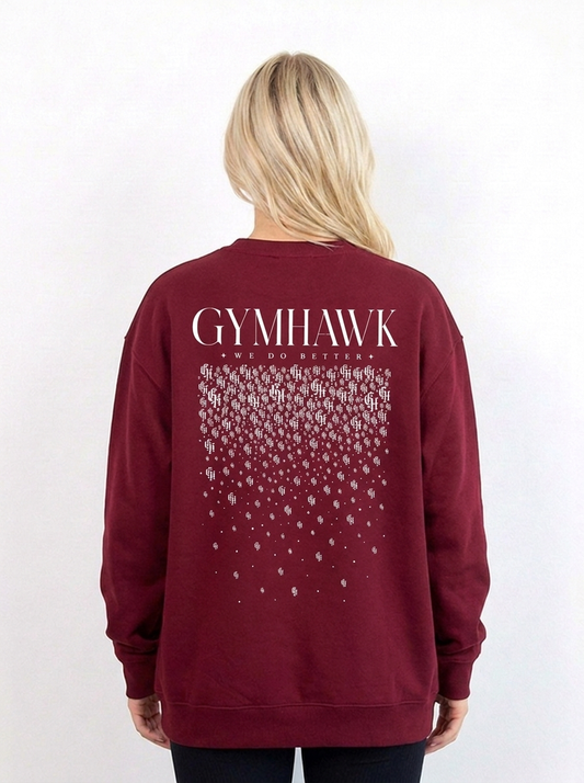 Classic Sweatshirt | Gymhawk. Raining Monogram.