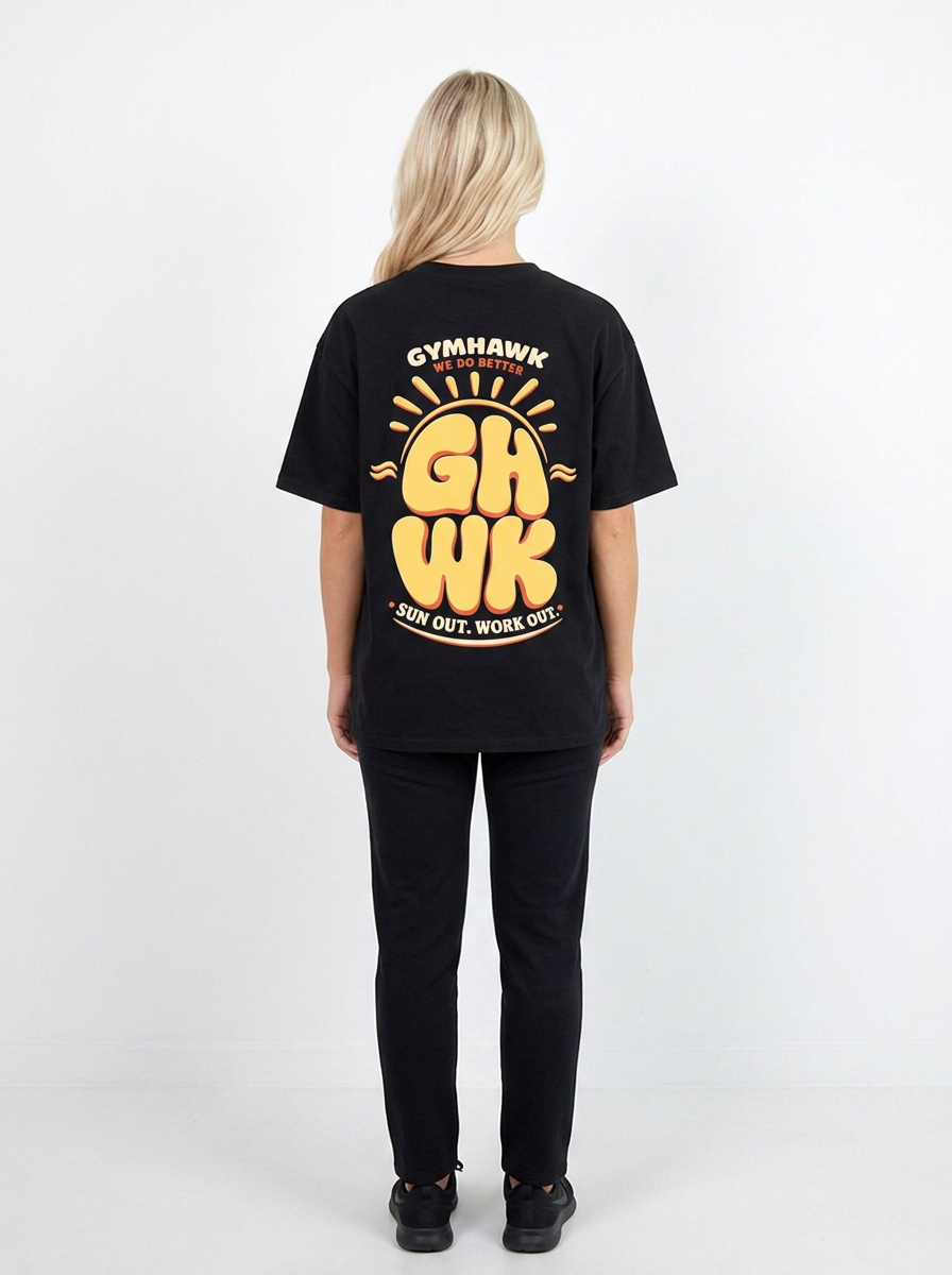 Women Oversized Shirt | Sun out. Work out.
