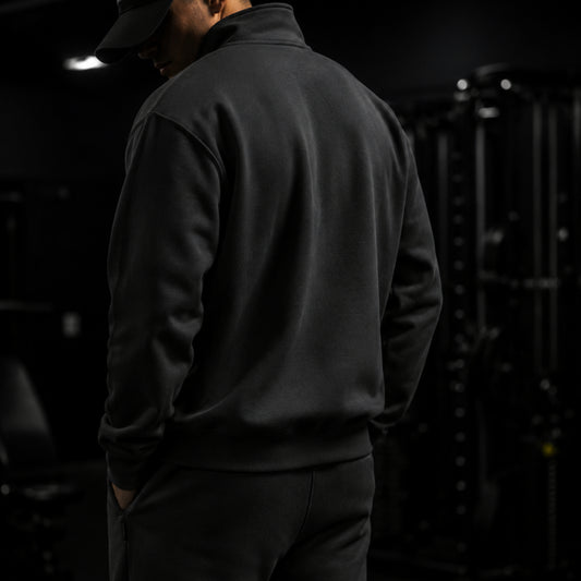Men Premium 1/4 Zip Sweatshirt Essential